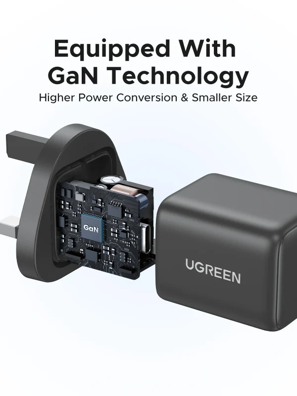 1200x1600-拷贝-18 UGREEN 20W USB-C GaN Fast Charger UK Pin – X512-55529