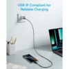 Anker 322 USB C to USB C Braided Cable – A81F5