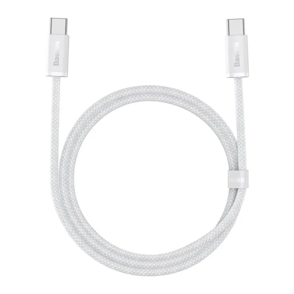 Baseus-Dynamic-Series-1m-Fast-Charging-Data-Cable-Type-C-to-Type-C-100W-White-CALD000202-baseuscolombo-12 Baseus Dynamic Series 1m Fast Charging Data Cable Type-C to Type-C 100W White