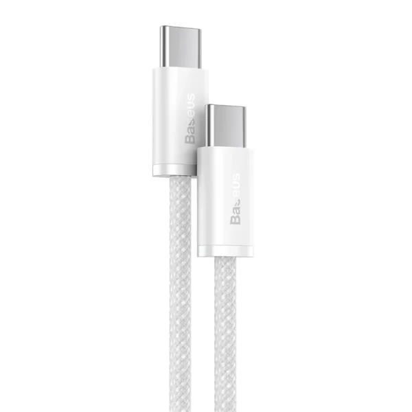 Baseus-Dynamic-Series-1m-Fast-Charging-Data-Cable-Type-C-to-Type-C-100W-White-CALD000202-baseuscolombo-13 Baseus Dynamic Series 1m Fast Charging Data Cable Type-C to Type-C 100W White