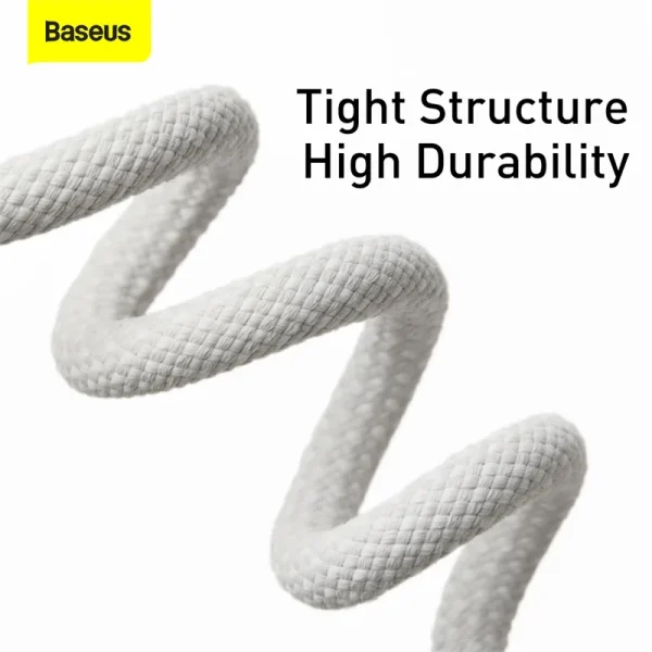 Baseus-Dynamic-Series-1m-Fast-Charging-Data-Cable-Type-C-to-Type-C-100W-White-CALD000202-baseuscolombo-7 Baseus Dynamic Series 1m Fast Charging Data Cable Type-C to Type-C 100W White