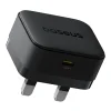 Baseus Palm 20W UK Pin Type-C Fast Charger with Type-c to Type-c 60W Cable
