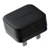 Baseus 20W Palm Fast Charger Type C UK Pin – Cluster Black