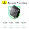Baseus 20W Palm Fast Charger Type C UK Pin – Cluster Black