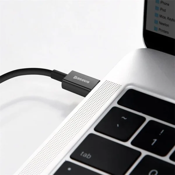 Baseus Superior Series 1M Fast Charging Data Cable Type-C to Lightning PD 20W Black – CATLYS-A01