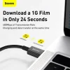 Baseus Superior Series 1M Fast Charging Data Cable Type-C to Lightning PD 20W Black – CATLYS-A01