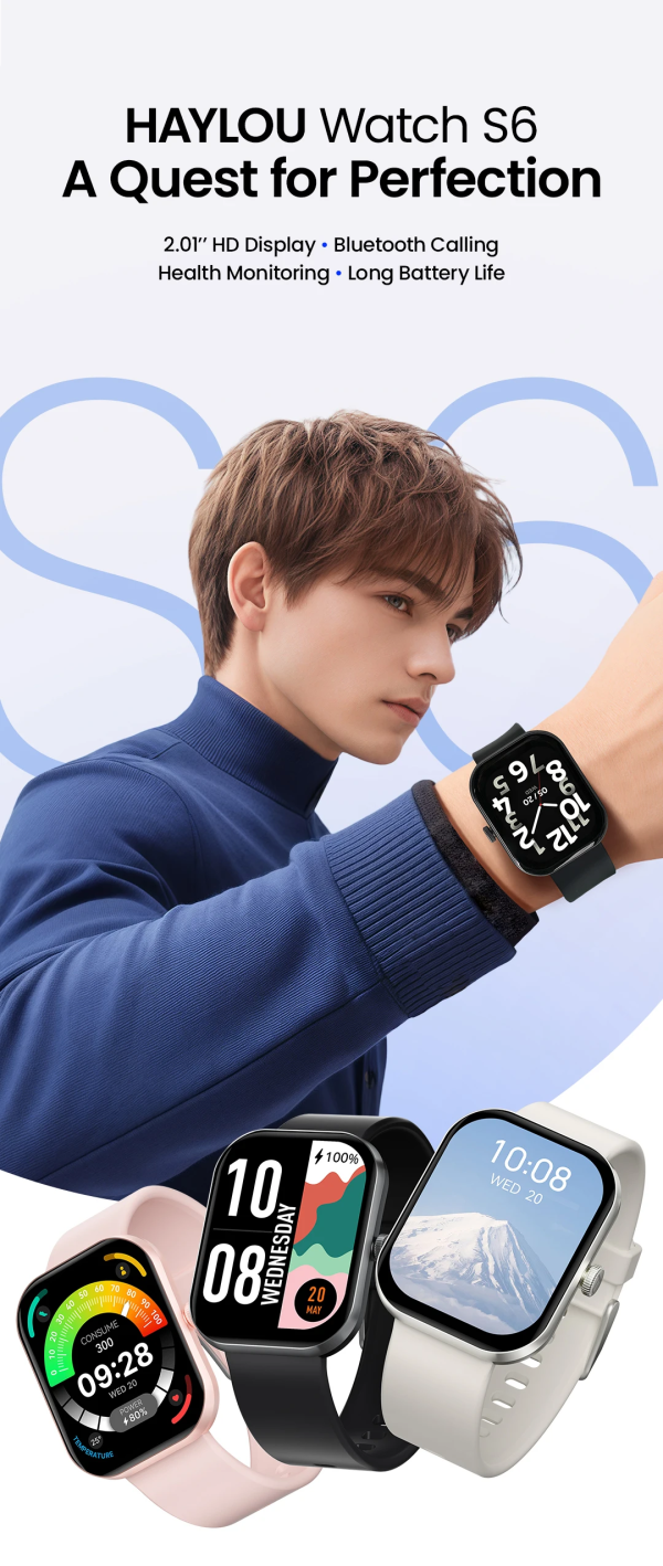 HAYLOU-Watch-S6-14 Haylou Watch S6 Smart Watch