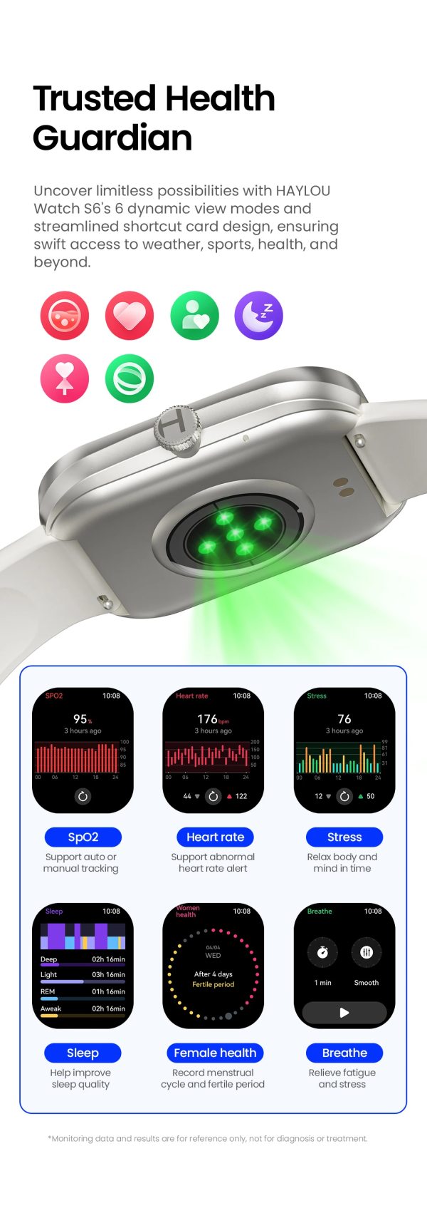 HAYLOU-Watch-S6-6 Haylou Watch S6 Smart Watch