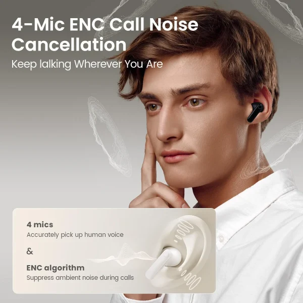 HAYLOU HQ5 True Wireless Noise Cancellation Earphones