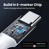 UGREEN 1 Meter 100W 5A Max Type-C to Type-C PD Fast Charging Silicone Braided Cable – US557-15275