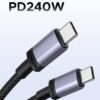 UGREEN 1 Meter 240W Type-C to Type-C PD N Fast Charging Cable – L532-65907