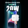 UGREEN 20W Type-C PD Fast Charger With MFI Type-C to Lightning 1 Meter Cable Set – CD137-70297
