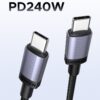 UGREEN 1 Meter 240W Type-C to Type-C PD N Fast Charging Cable – L532-65907