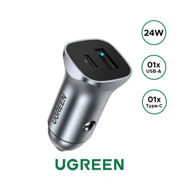 UGREEN-24W-Dual-USB-Car-Charger-CD130-30780-1-Year-Warranty-ugreenlk_ UGREEN-24W-Dual-USB-Car-Charger-CD130-30780