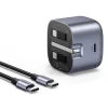 UGREEN 30W USB-C Nexode GaN PD Fast Charger UK (Space Gray) with Type-C to Type-C Cable – CD305-25114
