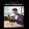 UGREEN 30W USB-C Nexode GaN PD Fast Charger UK (Space Gray) with Type-C to Type-C Cable – CD305-25114