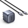 UGREEN 30W USB-C Nexode GaN PD Fast Charger UK (Space Gray) with Type-C to Type-C Cable – CD305-25114