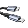 UGREEN-Type-C-to-Lightning-MM-MFI-Certified-Cable-Aluminum-She (9) UGREEN 1 Meter MFI Certified Type-C to Lightning Aluminum Shell Braided Cable – US304 – 60759